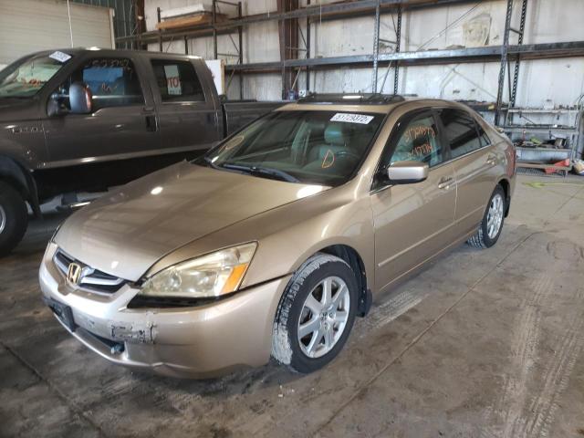 Photo 2 from auction – 2005 HONDA ACCORD EX with VIN 1HGCM66835A077028