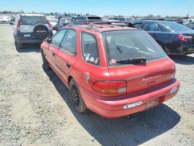Photo 3 from auction – 1995 SUBARU IMPREZA L with VIN JF1GF2355SG810479