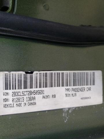Photo 10 from auction – 2011 DODGE CHARGER R/ with VIN 2B3CL5CT2BH505691
