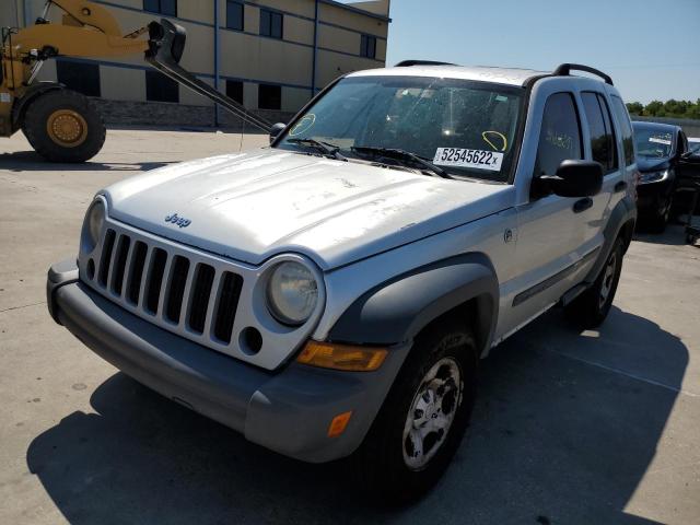 Photo 2 from auction – 2007 JEEP LIBERTY SP with VIN 1J8GL48K07W536093