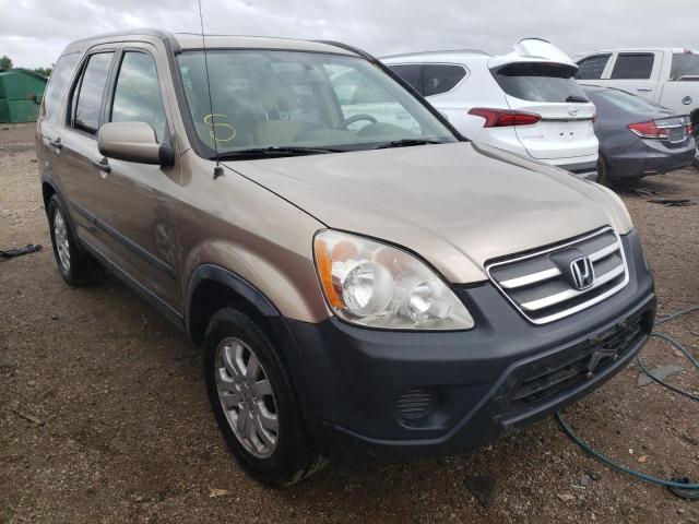 Photo 1 from auction – 2005 HONDA CR-V EX with VIN JHLRD78885C043444