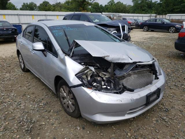 HONDA CIVIC LX 2012 with VIN 2HGFB2F54CH569065 - Photo from auction