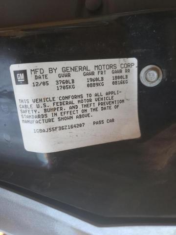 Photo 10 from auction – 2006 SATURN ION LEVEL with VIN 1G8AJ55F36Z164207