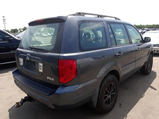 Photo 4 from auction – 2005 HONDA PILOT LX with VIN 2HKYF18165H570941