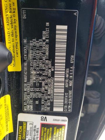 Photo 10 from auction – 2011 TOYOTA VENZA with VIN 4T3ZA3BB5BU046457