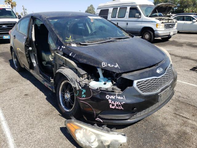 KIA FORTE LX 2014 with VIN KNAFK4A69E5131420 - Photo from auction