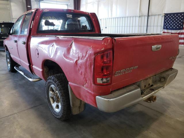 Photo 3 from auction – 2004 DODGE RAM 2500 S with VIN 3D7KU28C34G146147