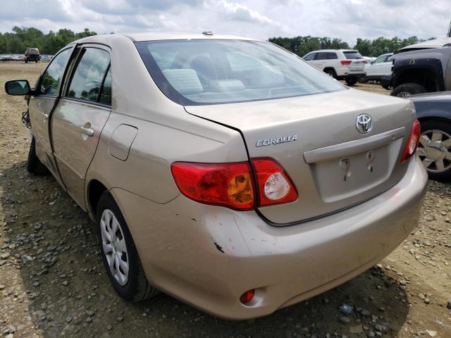 Photo 3 from auction – 2009 TOYOTA COROLLA BA with VIN 2T1BU40E39C068084