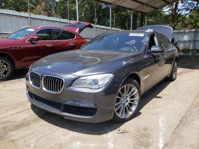 Photo 2 from auction – 2015 BMW 740 LXI with VIN WBAYF4C51FD874081