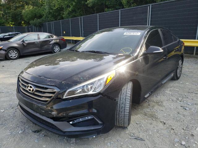 Photo 2 from auction – 2016 HYUNDAI SONATA SPO with VIN 5NPE34AF1GH302790