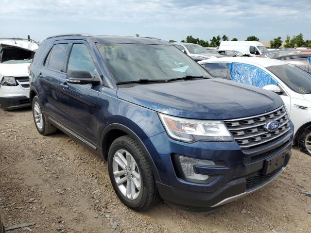 FORD EXPLORER X 2017 with VIN 1FM5K7DH3HGE40656 - Photo from auction
