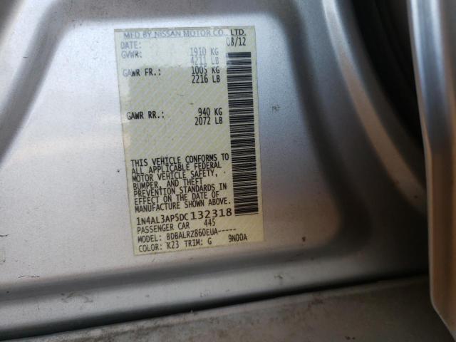 Photo 10 from auction – 2013 NISSAN ALTIMA with VIN 1N4AL3AP5DC132318