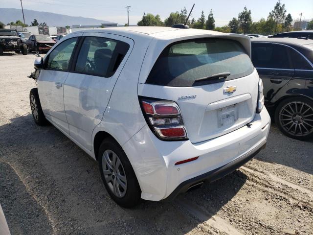 Photo 3 from auction – 2020 CHEVROLET SONIC with VIN 1G1JG6SB5L4128483