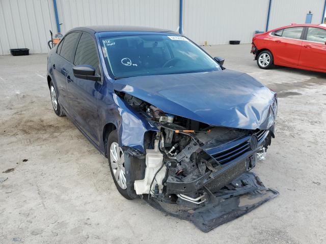 VOLKSWAGEN JETTA BASE 2013 with VIN 3VW2K7AJ1DM299159 - Photo from auction