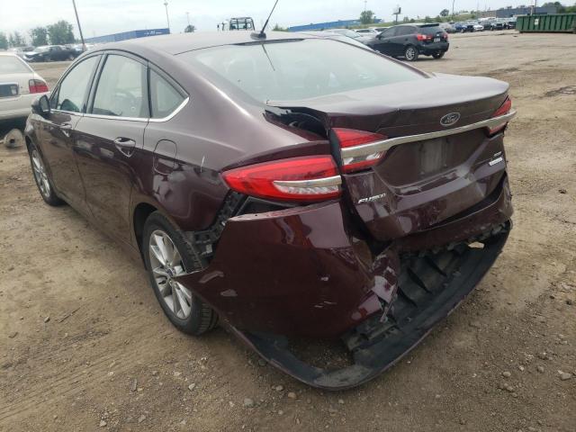 Photo 3 from auction – 2017 FORD FUSION SE with VIN 3FA6P0HD0HR334317