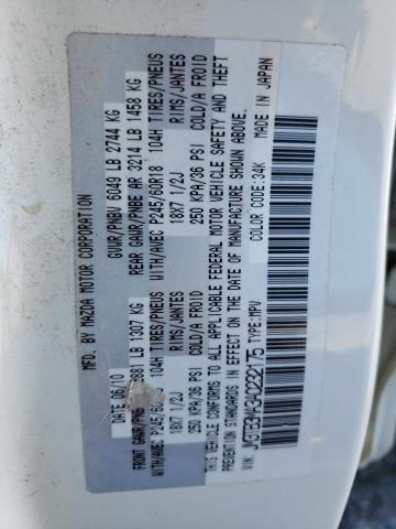 Photo 10 from auction – 2010 MAZDA CX-9 with VIN JM3TB3MA3A0232175