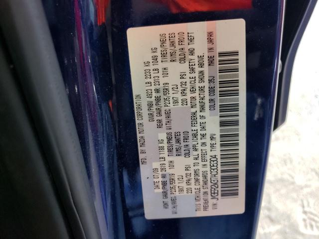 Photo 10 from auction – 2010 MAZDA CX-7 with VIN JM3ER2W37A0305304