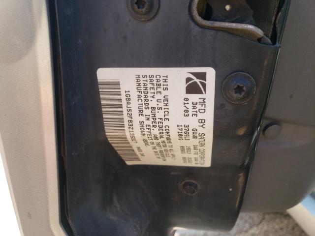 Photo 10 from auction – 2003 SATURN ION LEVEL with VIN 1G8AJ52F83Z135317