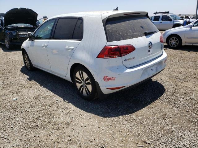 Photo 3 from auction – 2016 VOLKSWAGEN E-GOLF SEL with VIN WVWPP7AU1GW916651