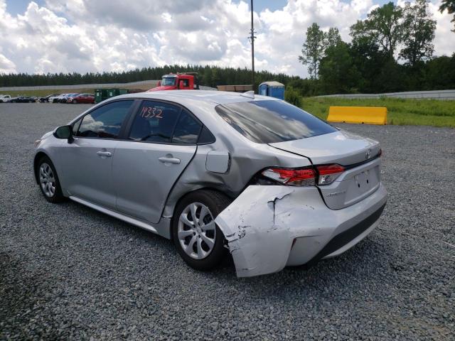 Photo 3 from auction – 2021 TOYOTA COROLLA LE with VIN 5YFEPMAE1MP253276