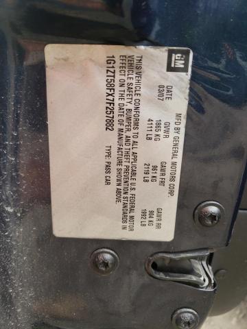Photo 10 from auction – 2007 CHEVROLET MALIBU LT with VIN 1G1ZT58FX7F257882