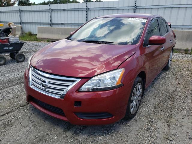 Photo 2 from auction – 2014 NISSAN SENTRA S with VIN 3N1AB7AP8EY335252