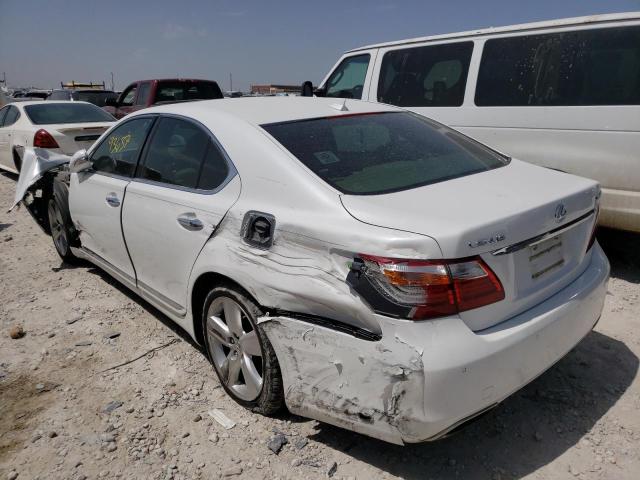Photo 3 from auction – 2012 LEXUS LS 460 with VIN JTHBL5EF5C5112860