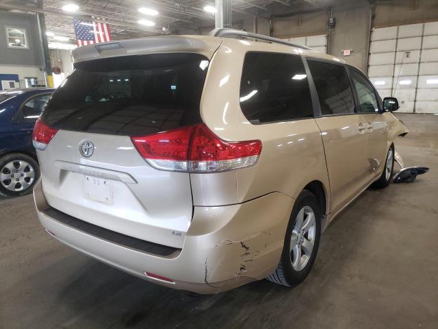 Photo 4 from auction – 2012 TOYOTA SIENNA LE with VIN 5TDKK3DC0CS221432