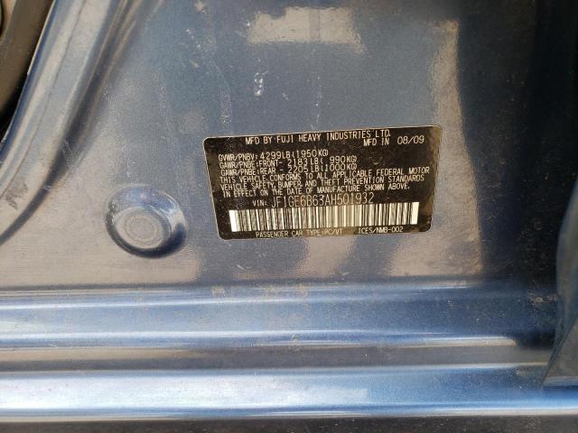 Photo 10 from auction – 2010 SUBARU IMPREZA 2. with VIN JF1GE6B63AH501932