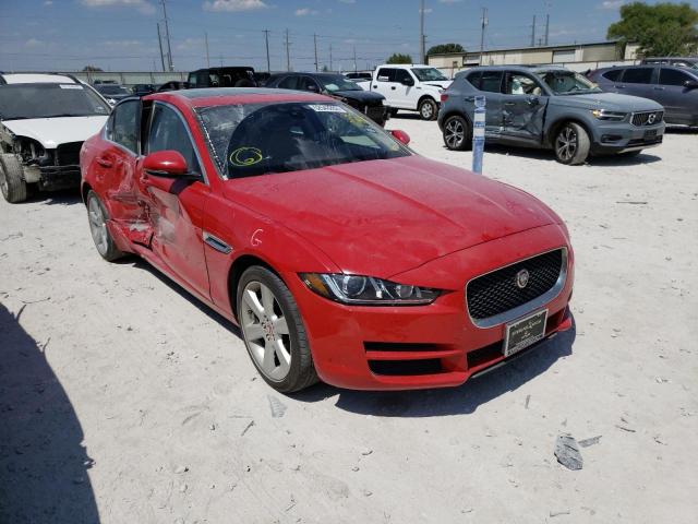 JAGUAR XE PRESTIG 2018 with VIN SAJAE4FN1JCP38407 - Photo from auction