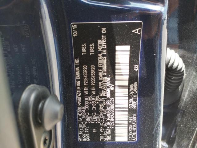 Photo 10 from auction – 2016 LEXUS RX 350 with VIN 2T2ZZMCA2GC002532