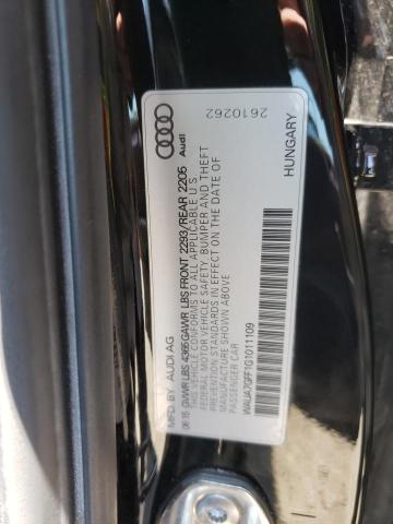 Photo 10 from auction – 2016 AUDI A3 PREMIUM with VIN WAUA7GFF1G1011109