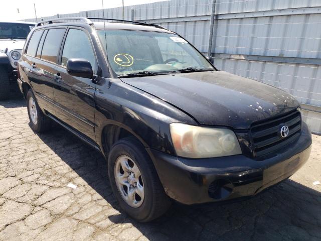 TOYOTA HIGHLANDER 2004 with VIN JTEGD21A340082121 - Photo from auction