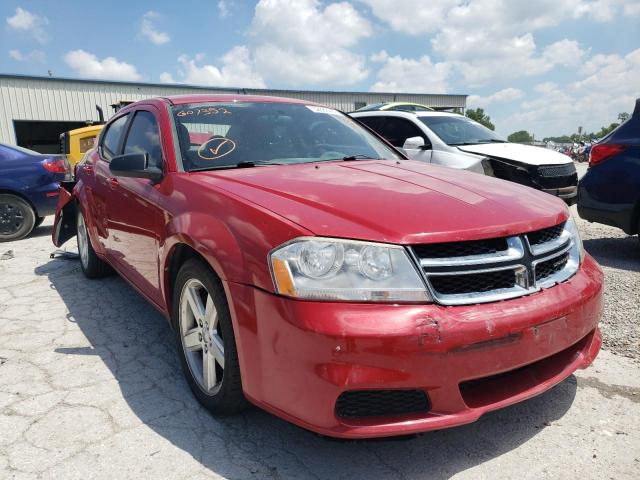 DODGE AVENGER SE 2013 with VIN 1C3CDZAB3DN607352 - Photo from auction