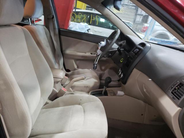 Photo 5 from auction – 2008 KIA SPECTRA EX with VIN KNAFE122585581734
