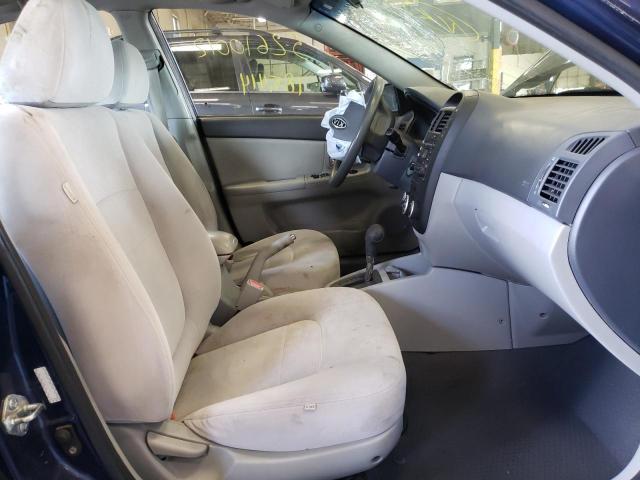Photo 5 from auction – 2008 KIA SPECTRA EX with VIN KNAFE121185515754