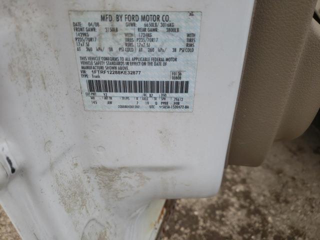 Photo 10 from auction – 2008 FORD F150 with VIN 1FTRF12288KE32877