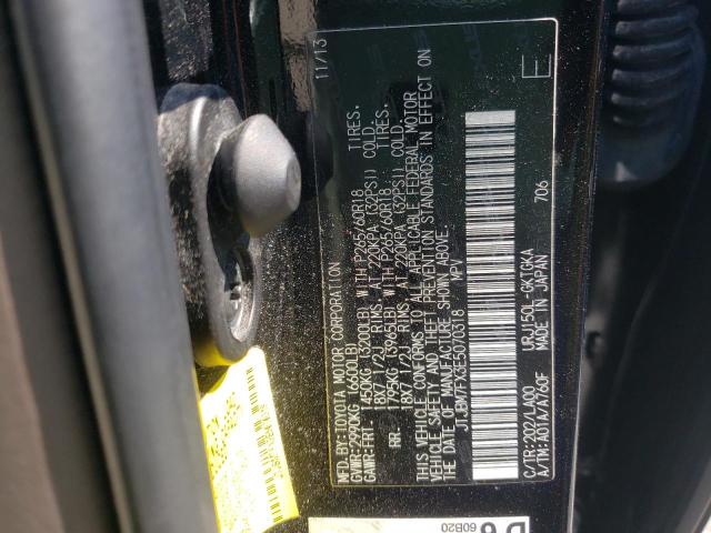 Photo 10 from auction – 2014 LEXUS GX 460 with VIN JTJBM7FX3E5070318