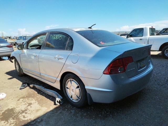 Photo 3 from auction – 2008 HONDA CIVIC HYBR with VIN JHMFA36258S030949