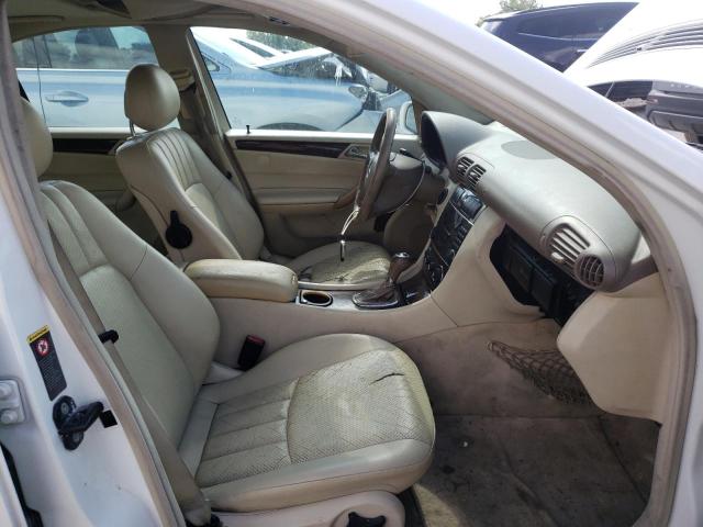 Photo 5 from auction – 2005 MERCEDES-BENZ C 240 with VIN WDBRF61J85A684635