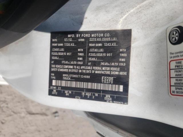 Photo 10 from auction – 2012 FORD TRANSIT CO with VIN NM0LS7DN5CT124688