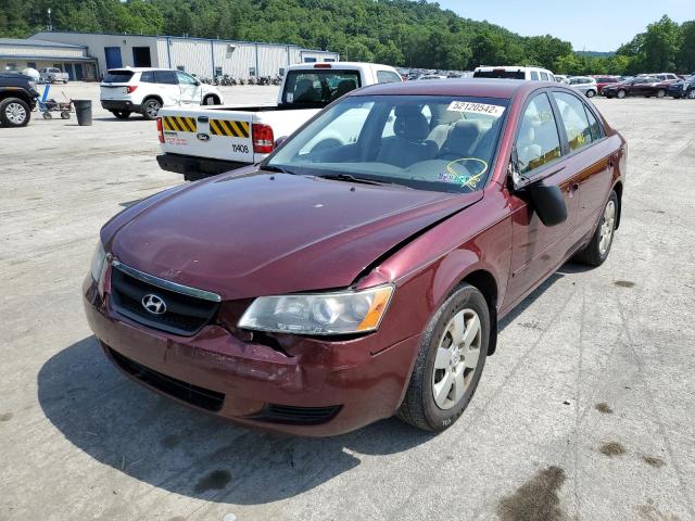 Photo 2 from auction – 2008 HYUNDAI SONATA GLS with VIN 5NPET46C28H319341