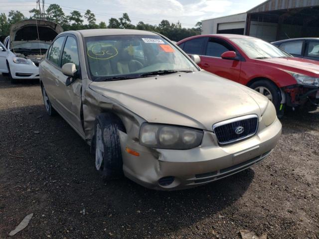 HYUNDAI ELANTRA GL 2002 with VIN KMHDN45D12U409847 - Photo from auction