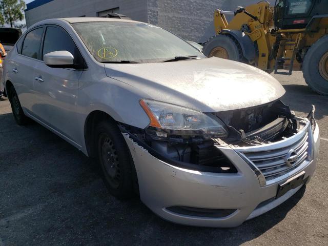 Photo 1 from auction – 2014 NISSAN SENTRA S with VIN 1N4AB7AP1EN850335