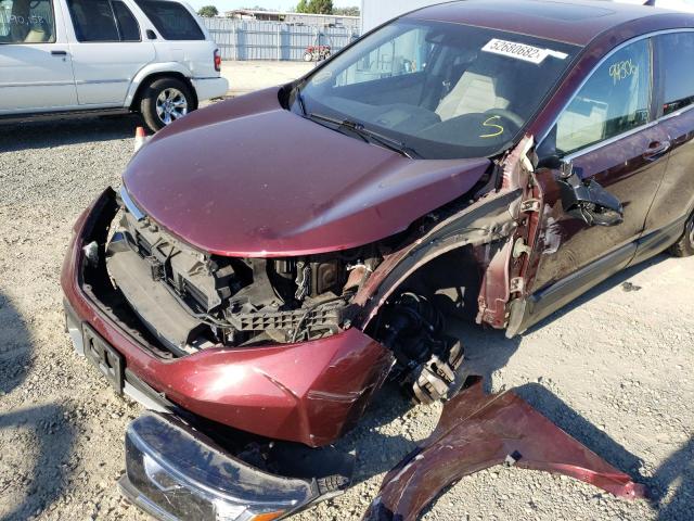 Photo 9 from auction – 2017 HONDA CR-V EX with VIN 7FARW1H59HE042213
