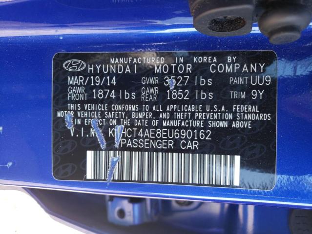 Photo 10 from auction – 2014 HYUNDAI ACCENT GLS with VIN KMHCT4AE8EU690162