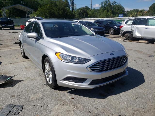 FORD FUSION SE 2017 with VIN 3FA6P0H79HR202165 - Photo from auction