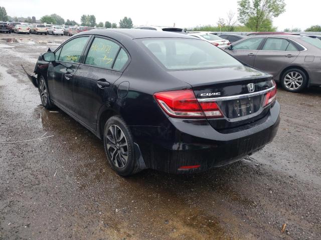Photo 3 from auction – 2015 HONDA CIVIC LX with VIN 2HGFB2F59FH035550