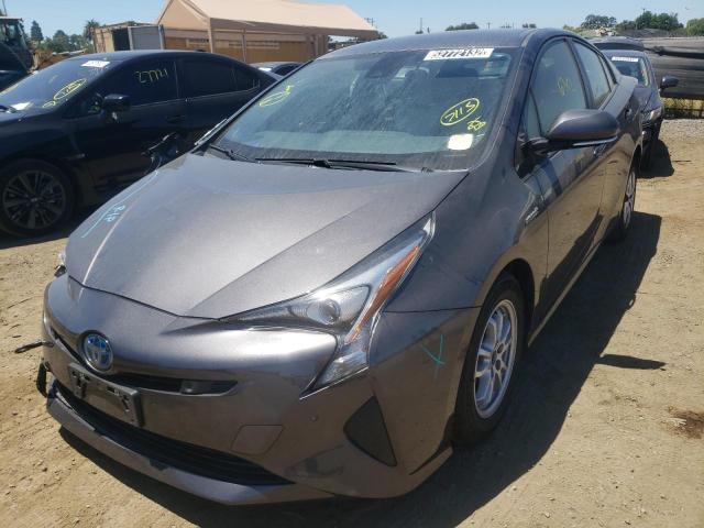Photo 2 from auction – 2018 TOYOTA PRIUS with VIN JTDKBRFU7J3596323
