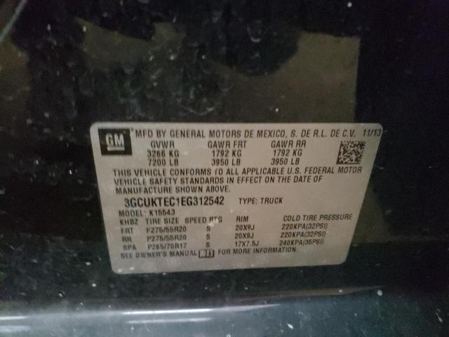 Photo 10 from auction – 2014 CHEVROLET SILVERADO with VIN 3GCUKTEC1EG312542